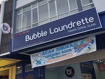 Bubble Laundrette @ Denai Alam, Johor