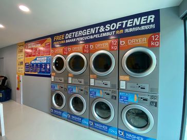 Bubble Laundrette @ Hillcrest Height, Puchong Selangor