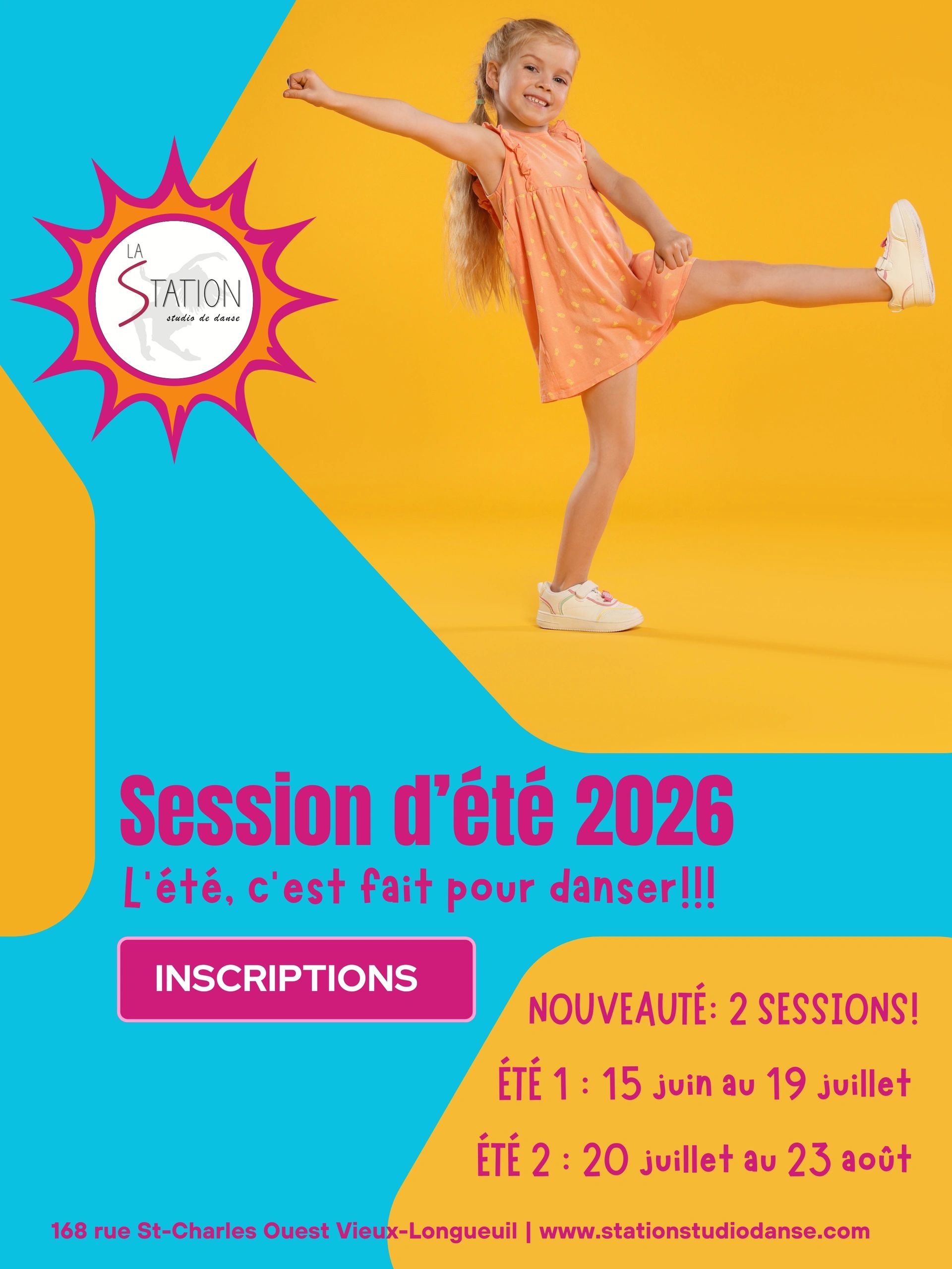 Cours de danse été 2026