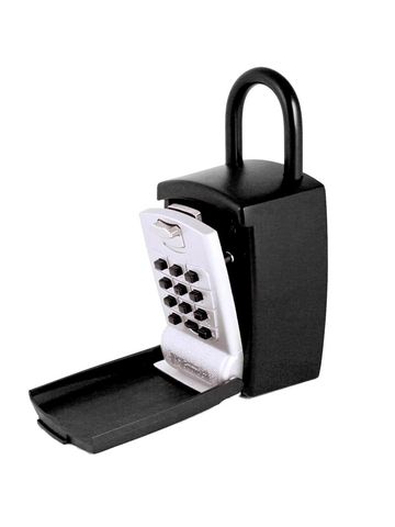 SL-501 Punch Button Lock Box
Portable  
For Outside 
Large capacity - Fits House Keys, Car Keys, Fob
