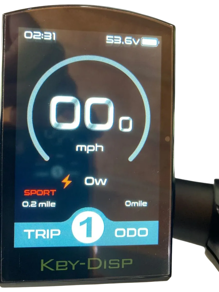 KD986 Display For Bafang M/G Series, CANBUS, With Bluetooth, FindMy, and USBC