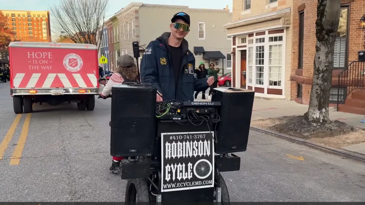 Robinson Cycle Live at the Mayor's Holiday Parade (Baltimore 2024)