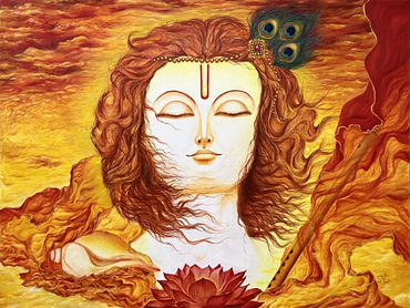 Sold artwork: A similar painting can be commissioned on request 