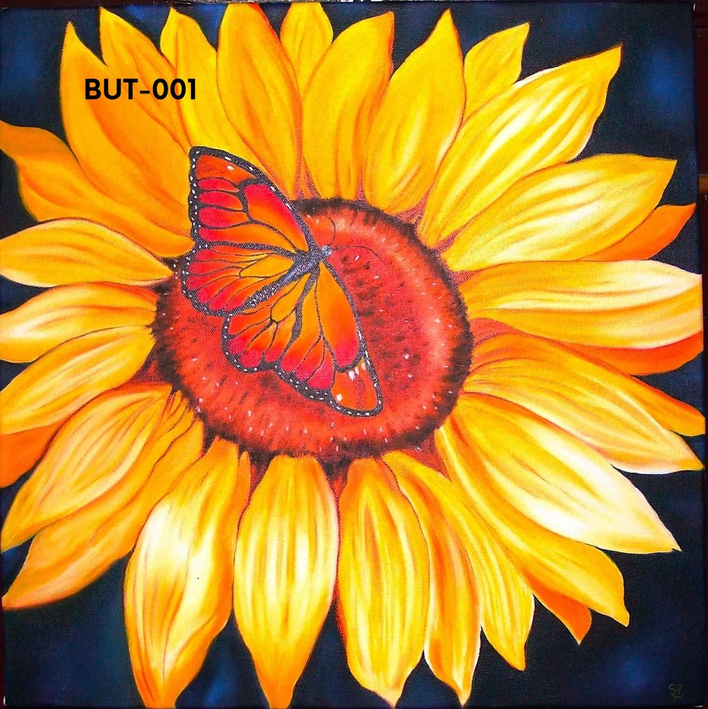 BUTTERFLY ON A FLOWER