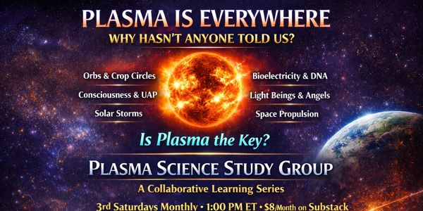 Promotional image for a plasma science study group exploring plasma's role in various phenomena.
