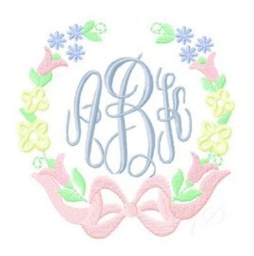 Custom Embroidery Monogram