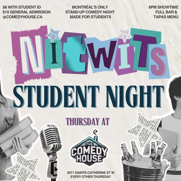Thursday Night Student Stand-Up Comedy Show at The Comedy House