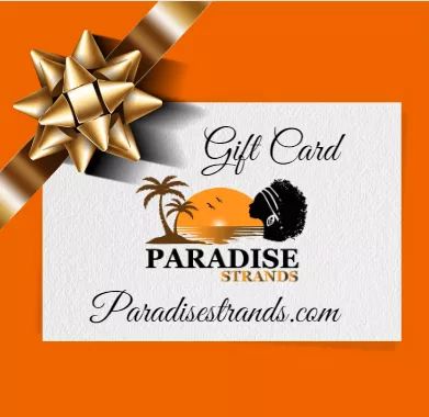 A gift card from Paradise Strands