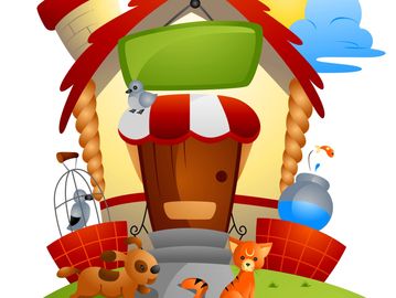 house with pets