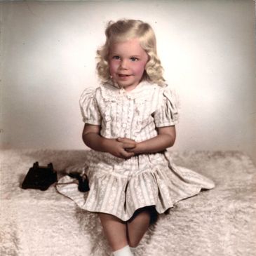 Christie Wood around age 3