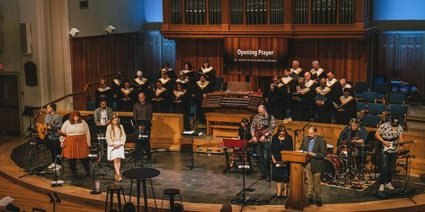 Combined service at First United Methodist Church