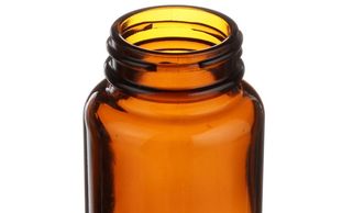 Dark Amber Glass Bottles and Packers for Supplement Products