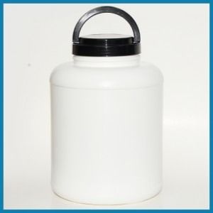 2 GALLON SHORT 120MM ILP WIDE MOUTH HDPE CANISTER    