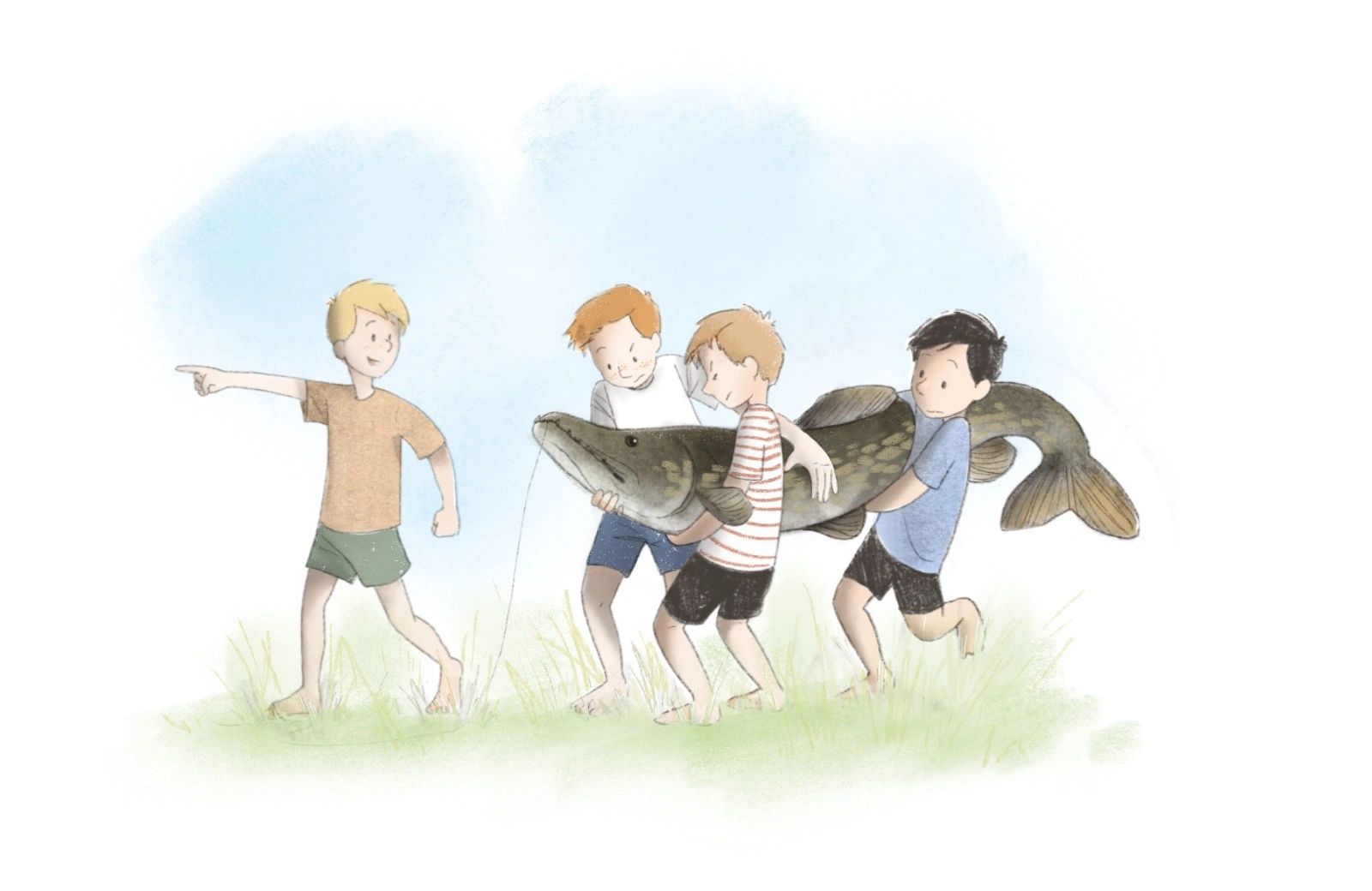 BACK COVER "A FISH TALE"