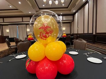 Delivery and Set Up not included
Choose up to 3 balloon colors (metallic and specialty balloons extr