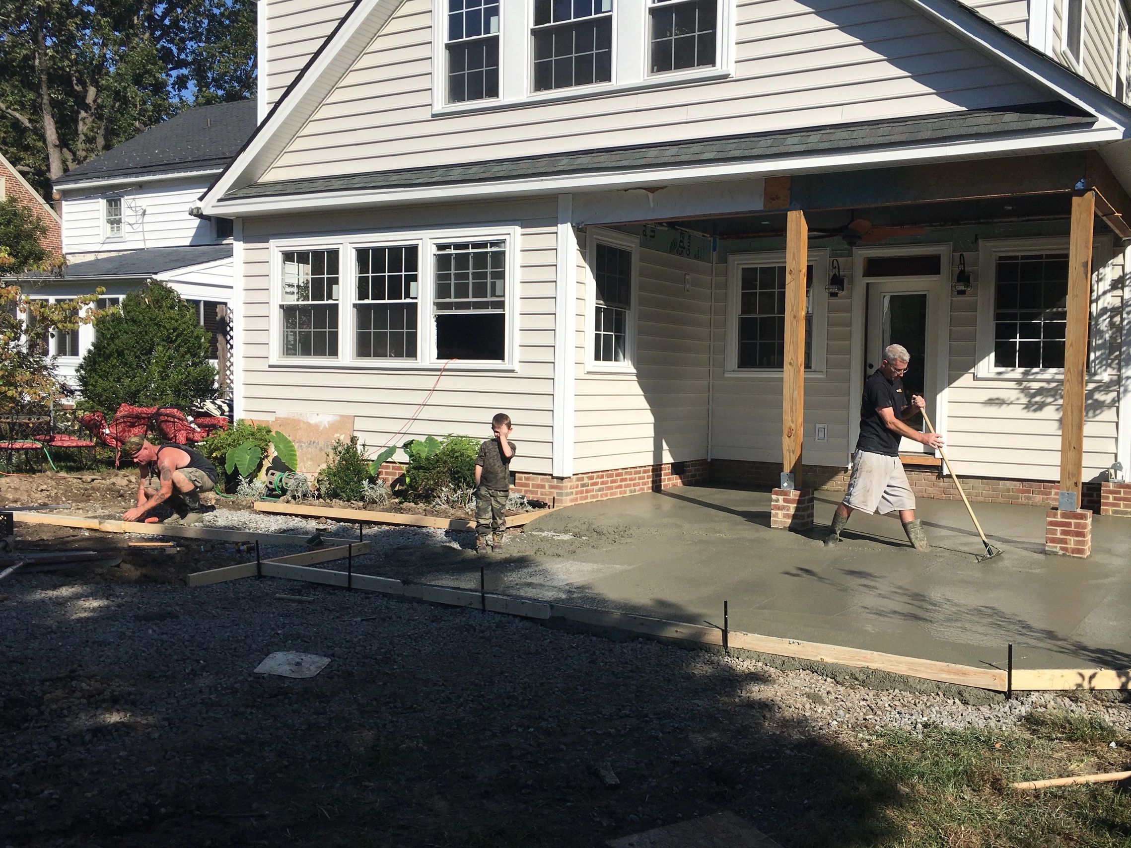 Concrete Patio
