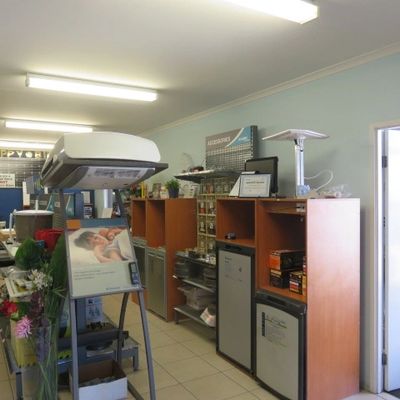 picture of our parts and accessories showroom 