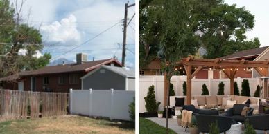 fencing pergola patio design contractor remodel paint lawn landscape 
