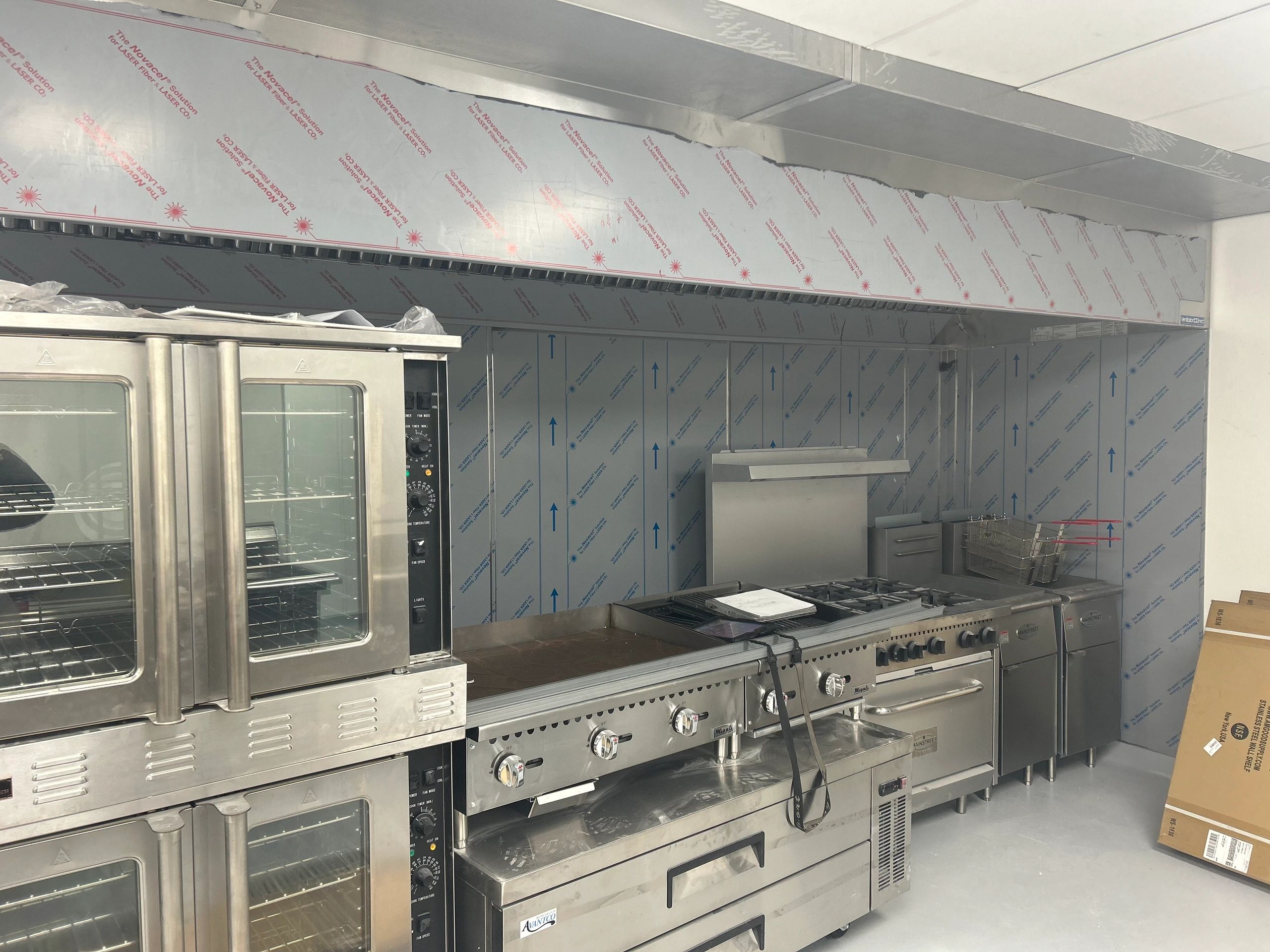 Commercial Kitchen Fire Suppression System Installation   IMG 2359 