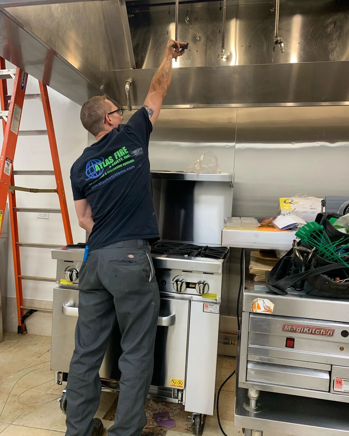 How much does a kitchen fire suppression system cost to install?