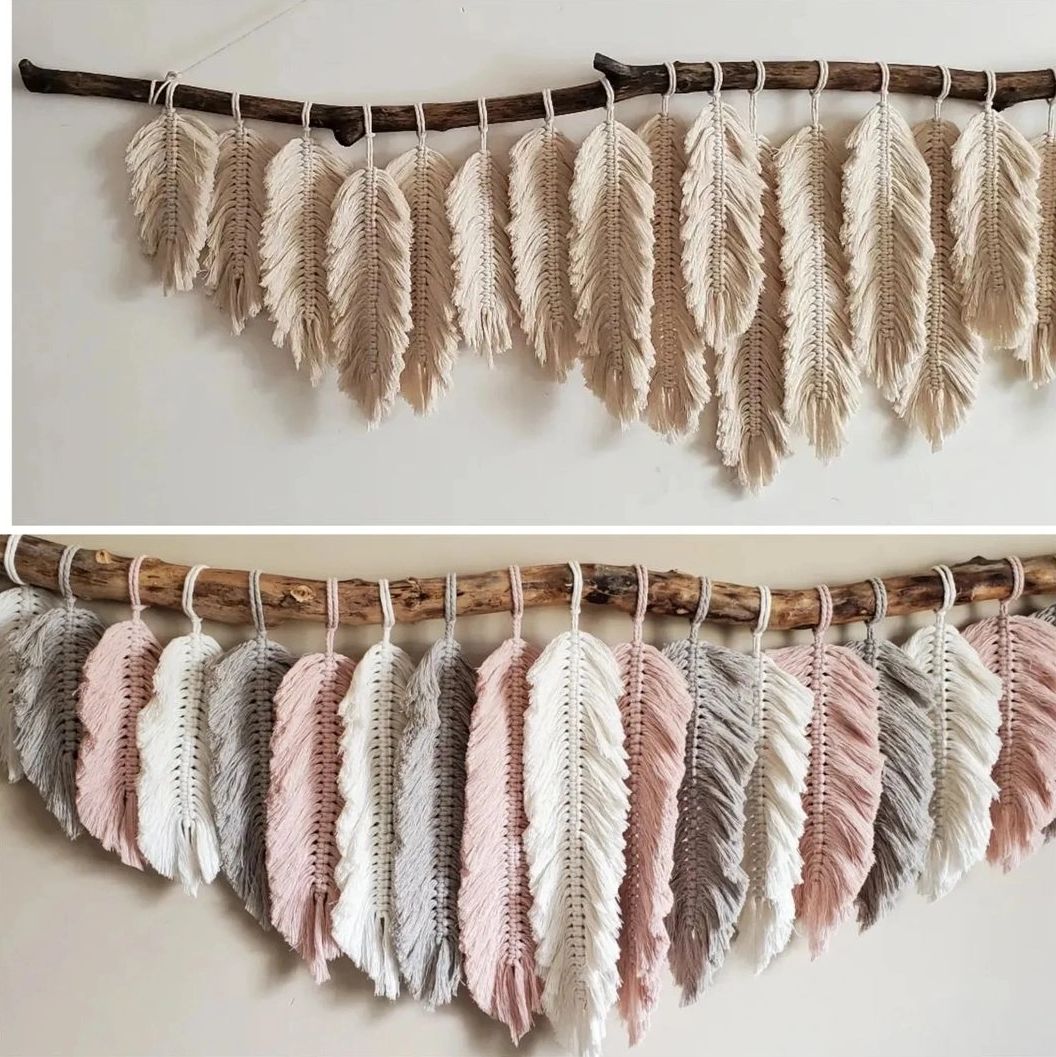 Macrame Feathers