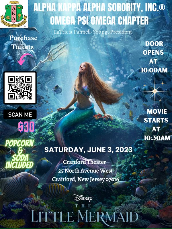 Screening of the Little Mermaid poster