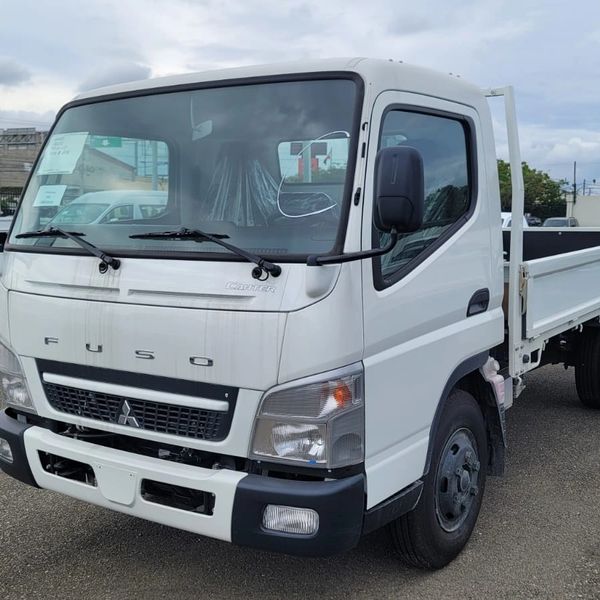 This is the 2025 Mitsubishi Fuso with a 14ft. bed, making it big enough to carry up to 20 missionari