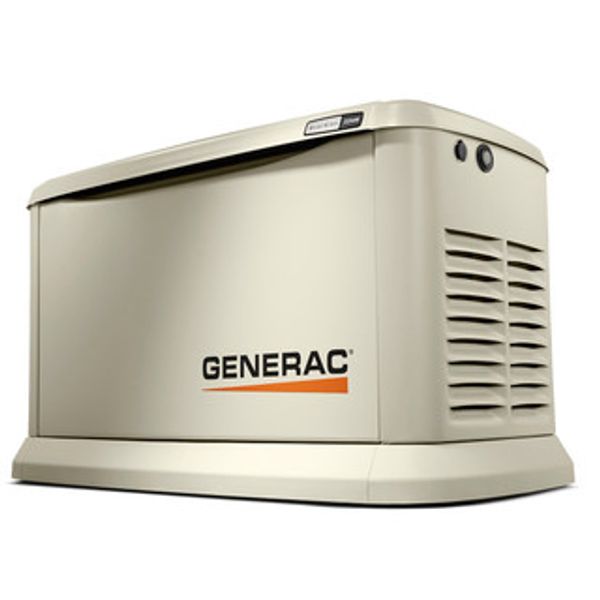 Generac branded standby generator.