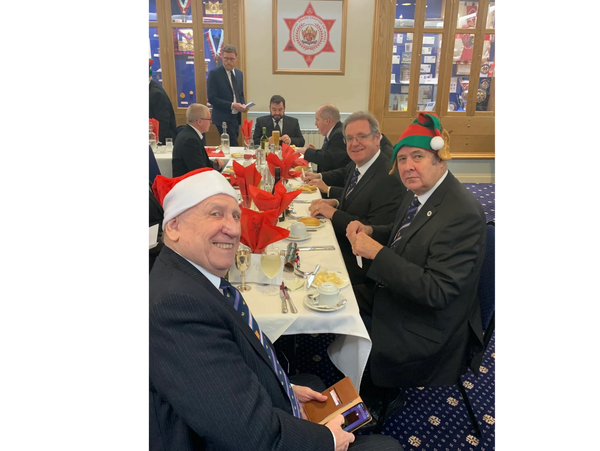 Photo of our Christmas festive board