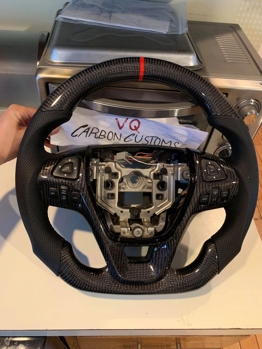 Made To Order 2013 2019 Ford Taurus Sho Carbon Fiber Steering Wheel