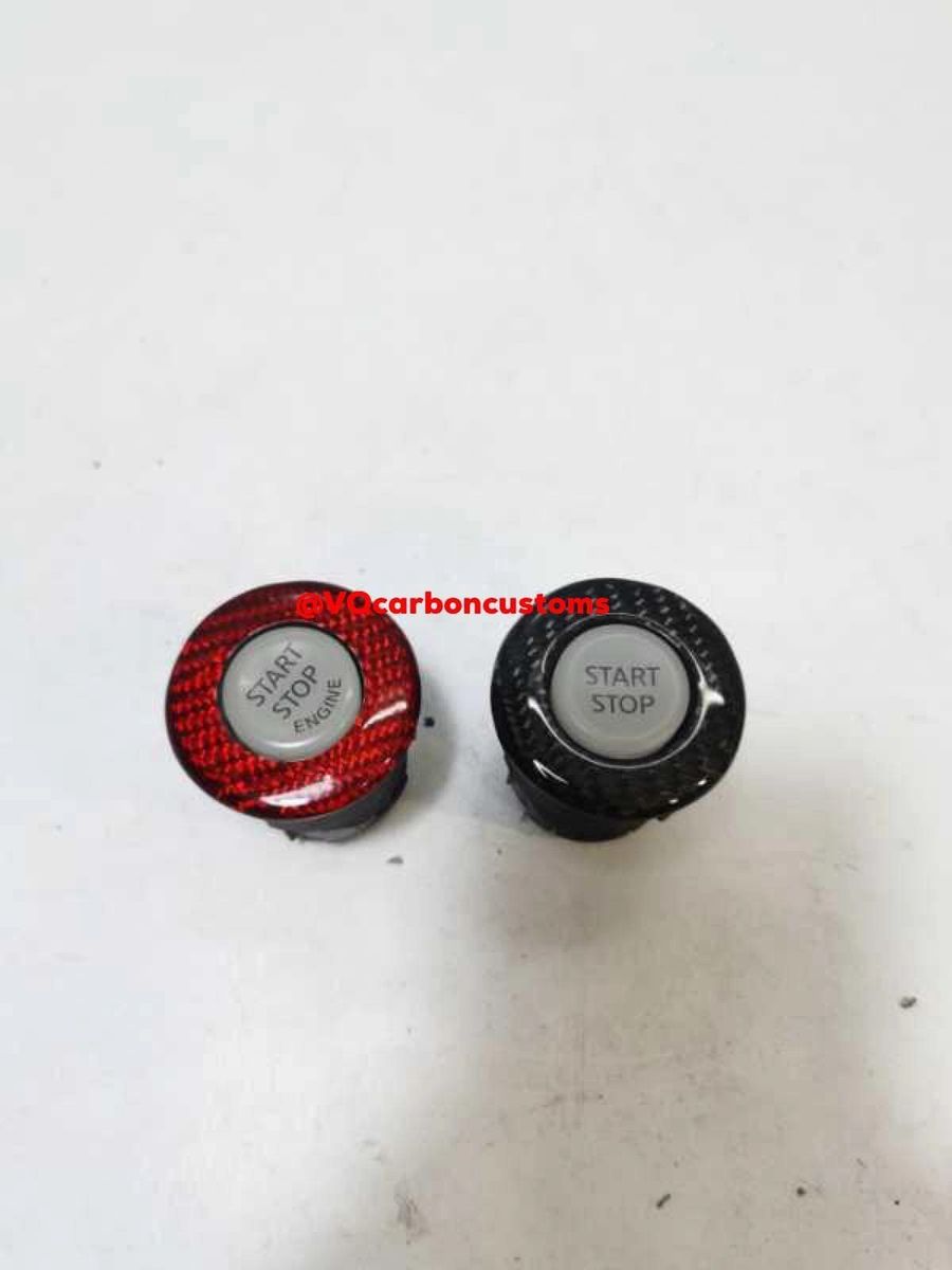 MAKE YOUR OWN g37 OEM carbon fiber push start button for infiniti and