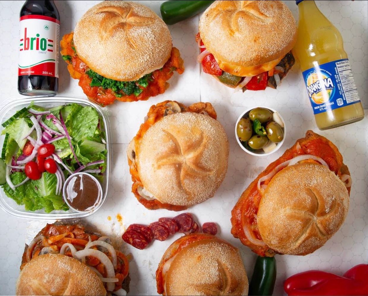 California 2024 sandwiches menu
