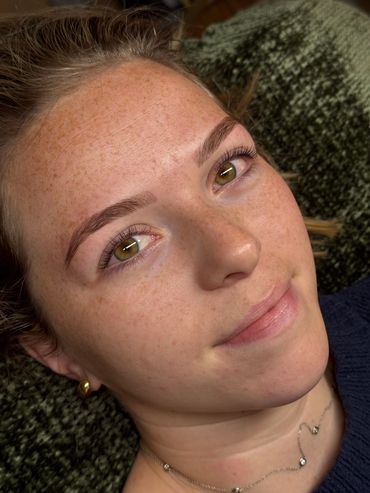 Lash lift and lash tint brow wax and brow tint 
