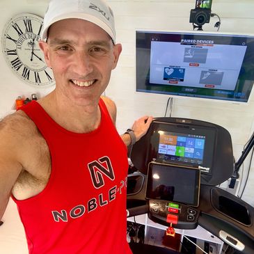 Noble Pro Ambassador, Stephen Cousins with Discount Code for Elite 8i treadmill