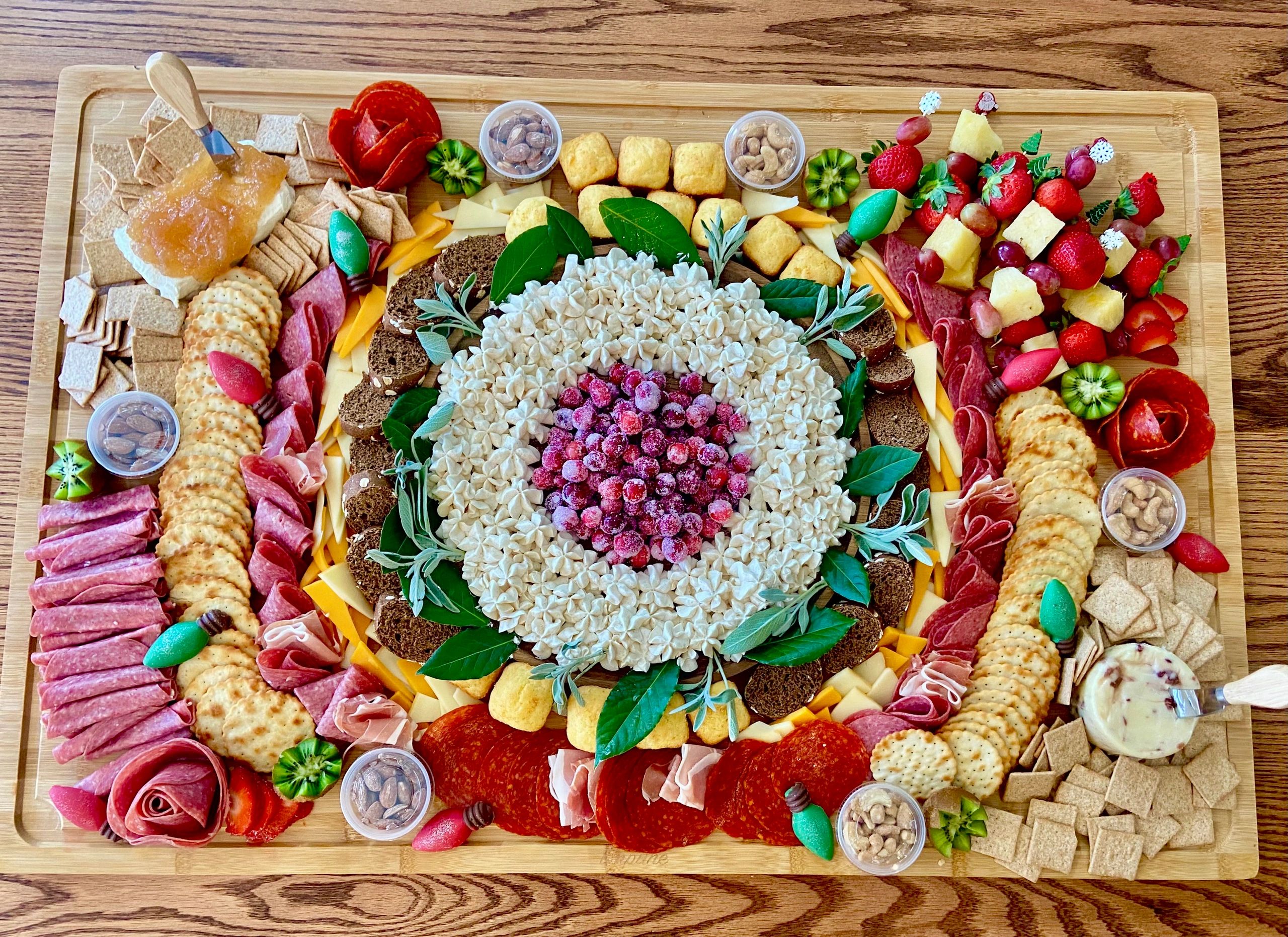 Elevate Your Christmas Party with a Festive Charcuterie Board 