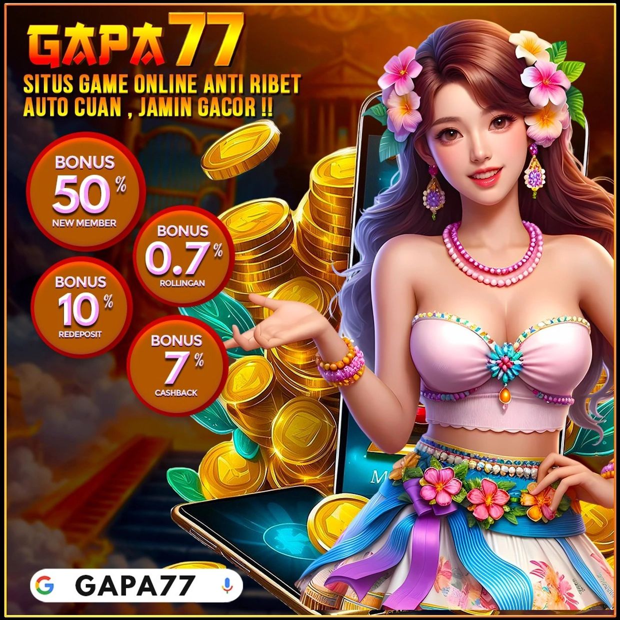 Promo terbaik ada di Gapa77
