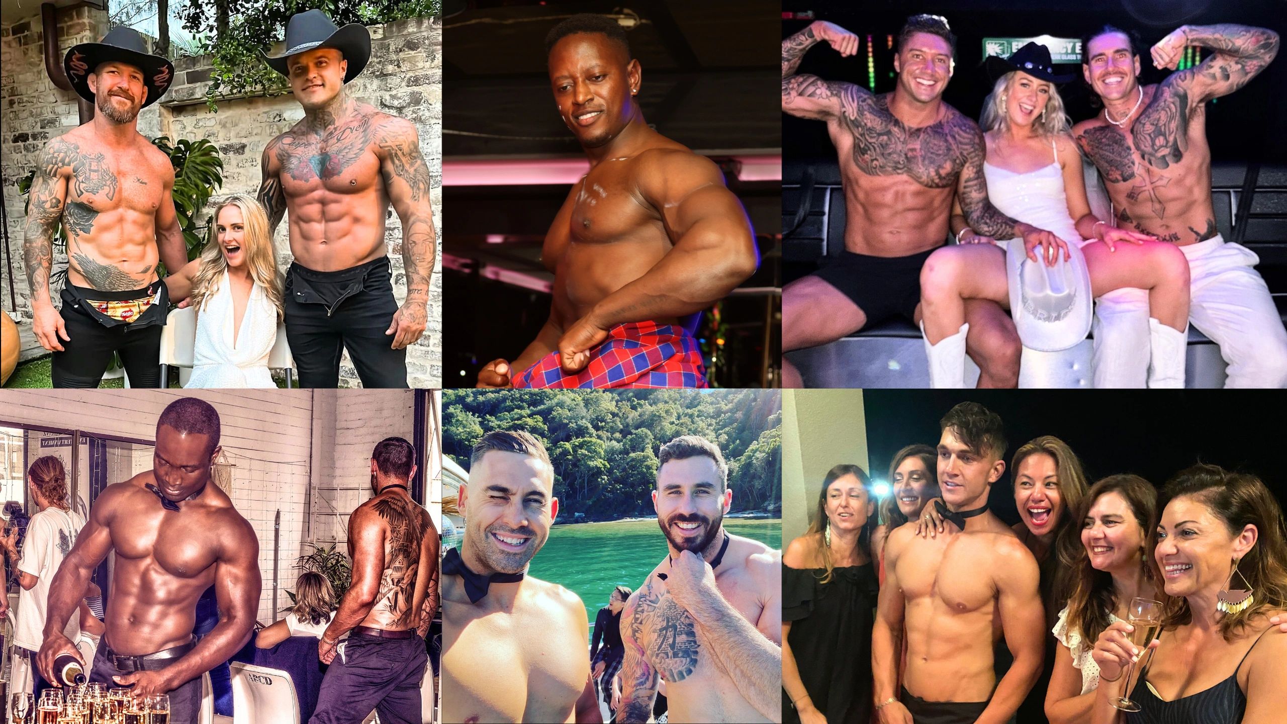 Canberra male strippers hosting hens party and private event entertainment