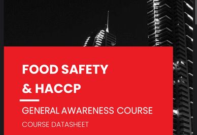 Hygiene & Food Safety is an essential reality and challenge of our life nowadays.
This course enable