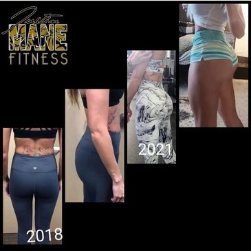 Kristan gained muscle and strength overall while working with Justin Mane Fitness