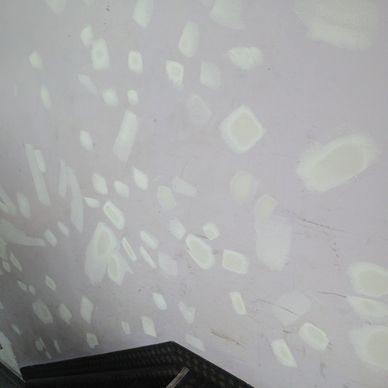 View of the banner on the display