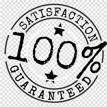 Satisfaction logo and illustration 