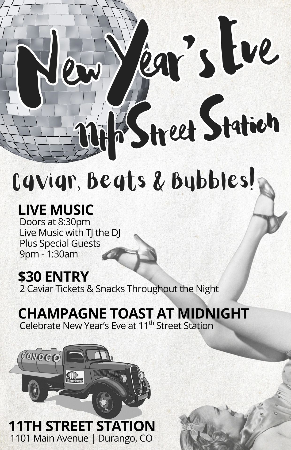 New Year's Eve at 11th Street Station