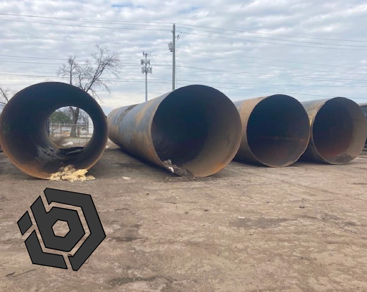 Railcar Tank Car Culvert Pipe 10 to 10 11