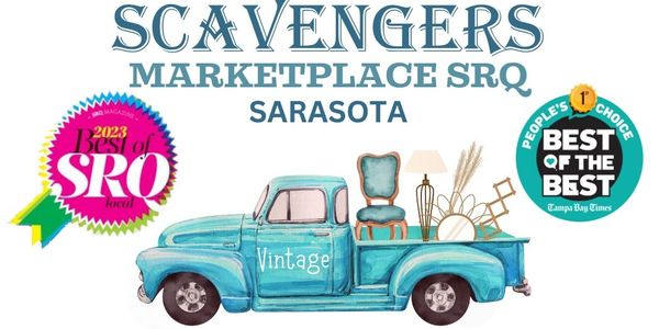 Scavengers vintage truck, People's Choice Best of the Best Award & SRQ Magazine's Best of SRQ Local 