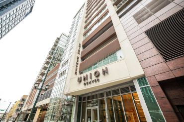 View of Union Offices building from street level.