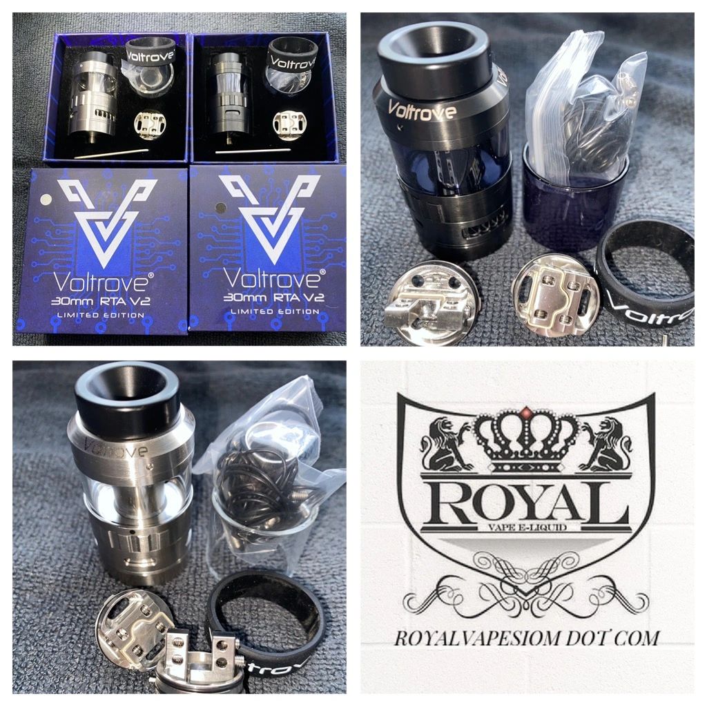 VOLTROVE 30MM V2 LE RTA * FREE HEX DRIVER WHILE STOCKS LAST ( UK ONLY )