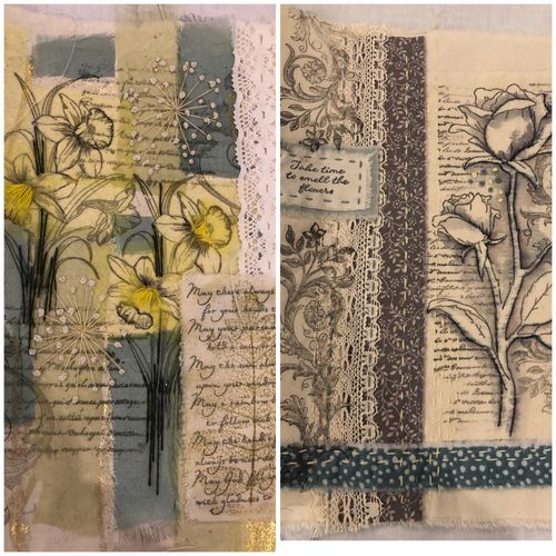 Stamping and Stitching
