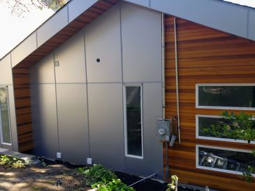 Residential aluminum cladding