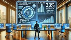 Digital advertising illustration