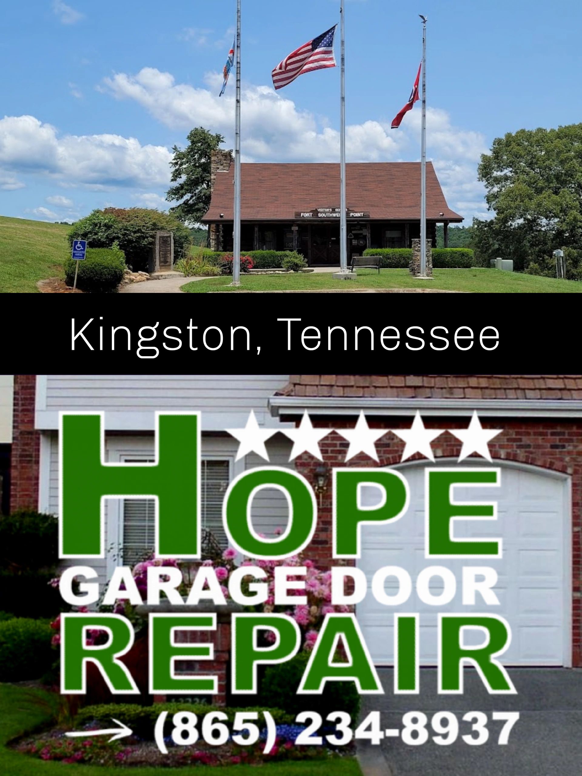 Kingston, Tennessee Hope Garage Door Repair Garage door best spring repair replacement